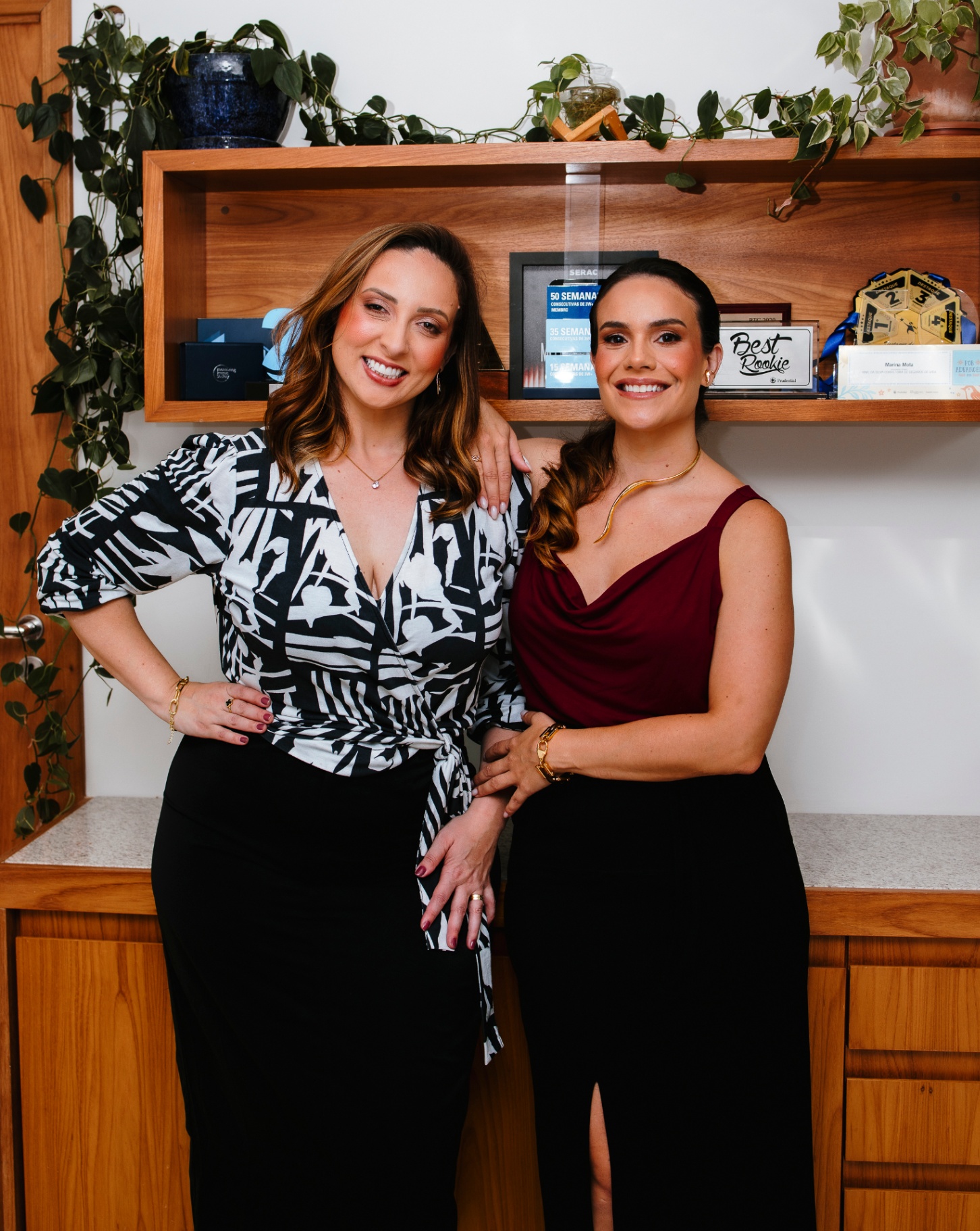 Marina Mota e Aline Vidal, sócias-fundadoras do Grupo Athena